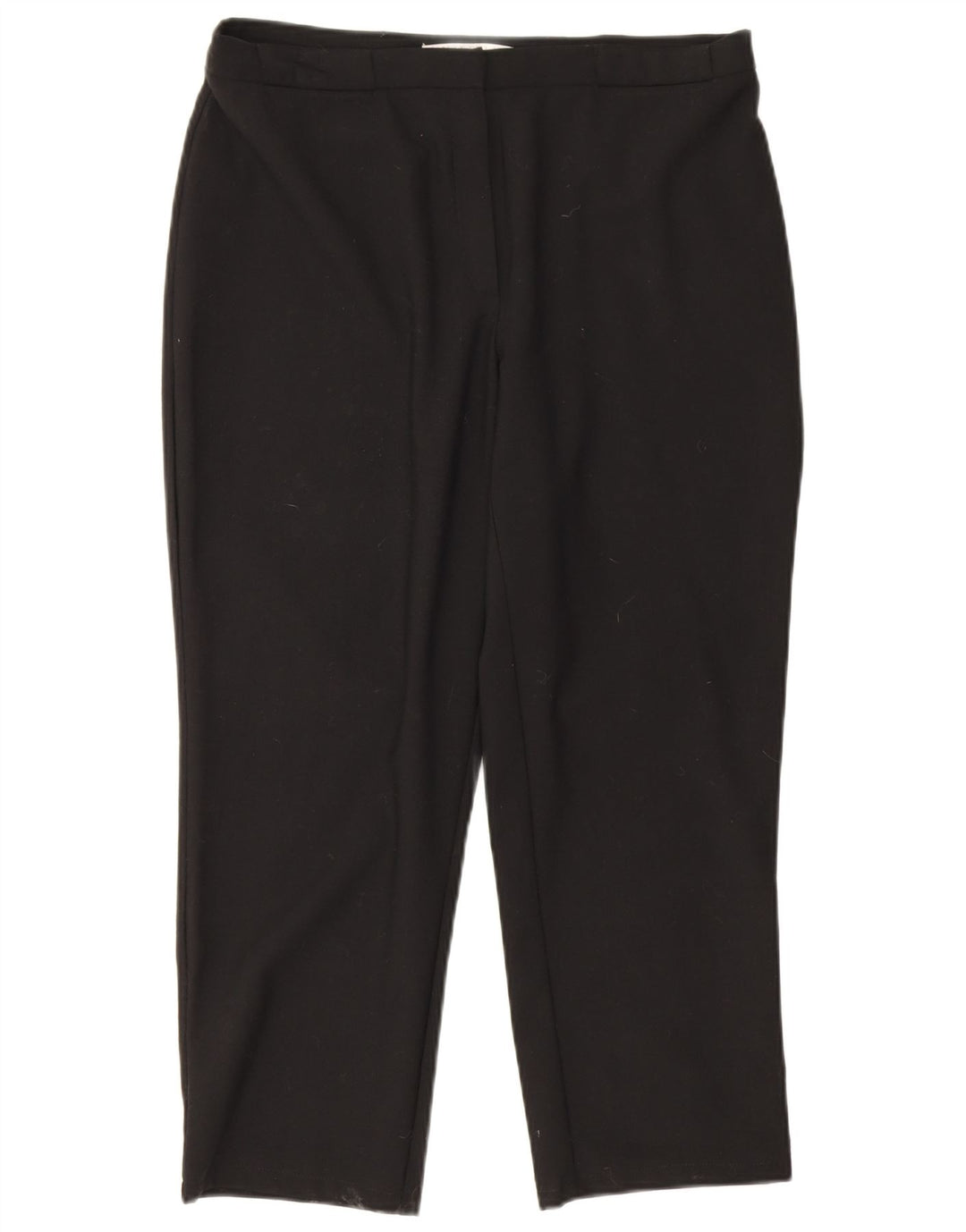 Marella Pantalon Court Droit Femme W32 L23 Noir
