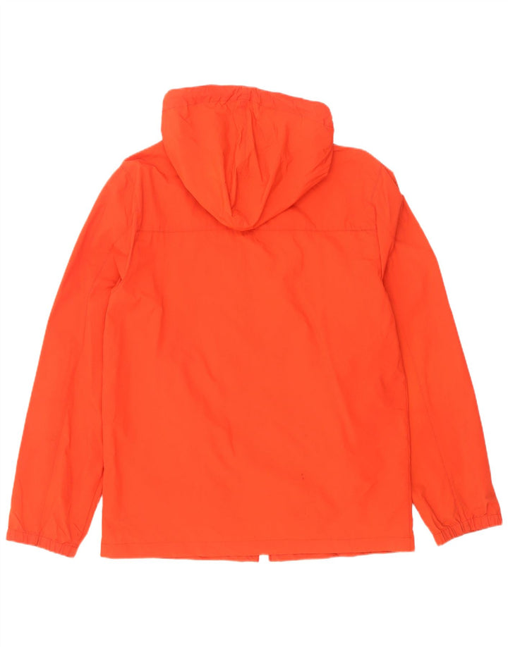 Jack Wills Veste coupe-vent à capuche pour homme UK 36 Petit nylon orange