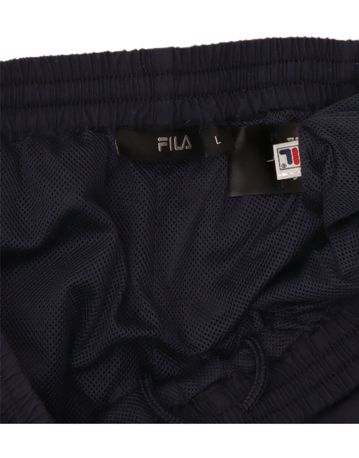 Fila Pantalon De Survêtement Homme Large Bleu Marine Polyester