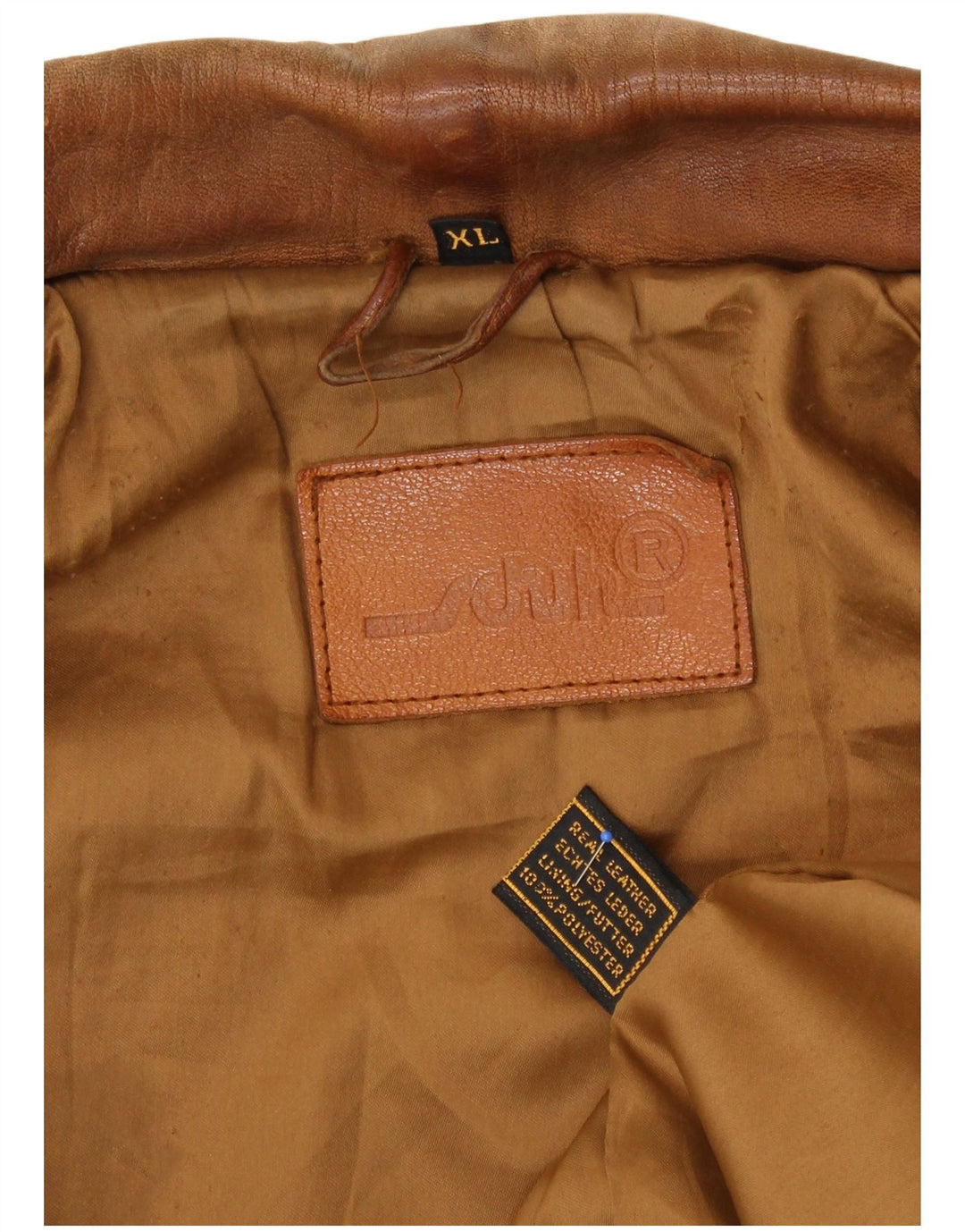 Schuh Veste en cuir pour homme UK 42 XL Cuir marron