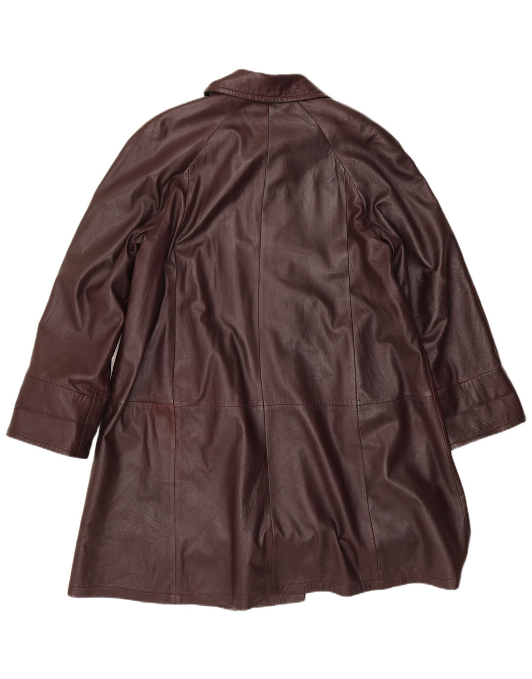 Basetti Manteau en Cuir Femme IT 50 XL Cuir Marron