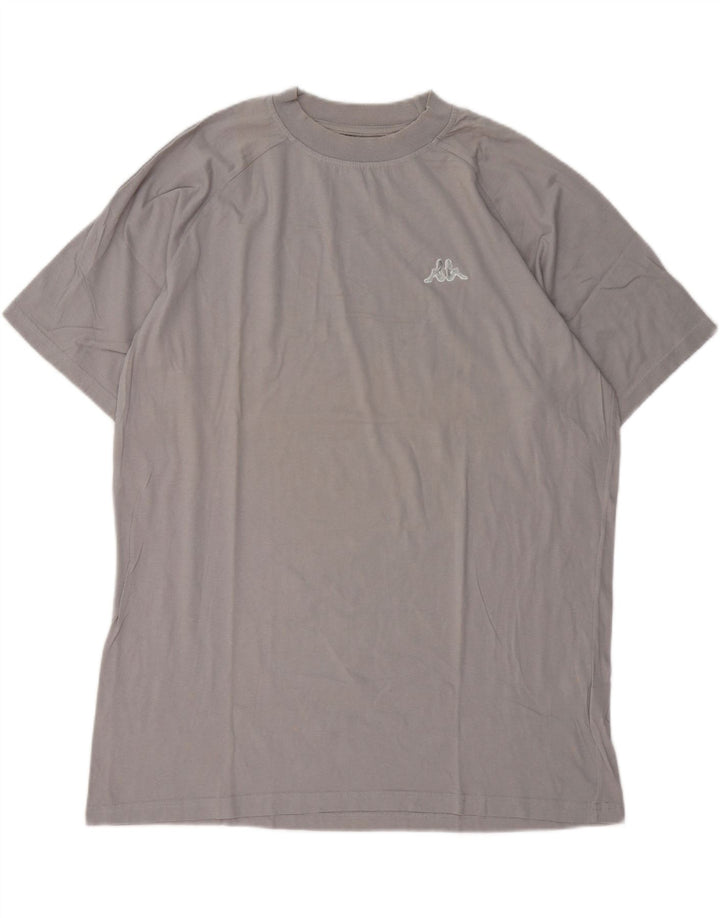 Kappa T-Shirt Homme Top 2XL Gris Coton