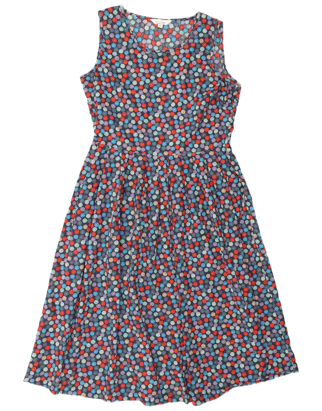 Seasalt Cornwall Robe trapèze pour femme UK 14 Large Multicolore à pois