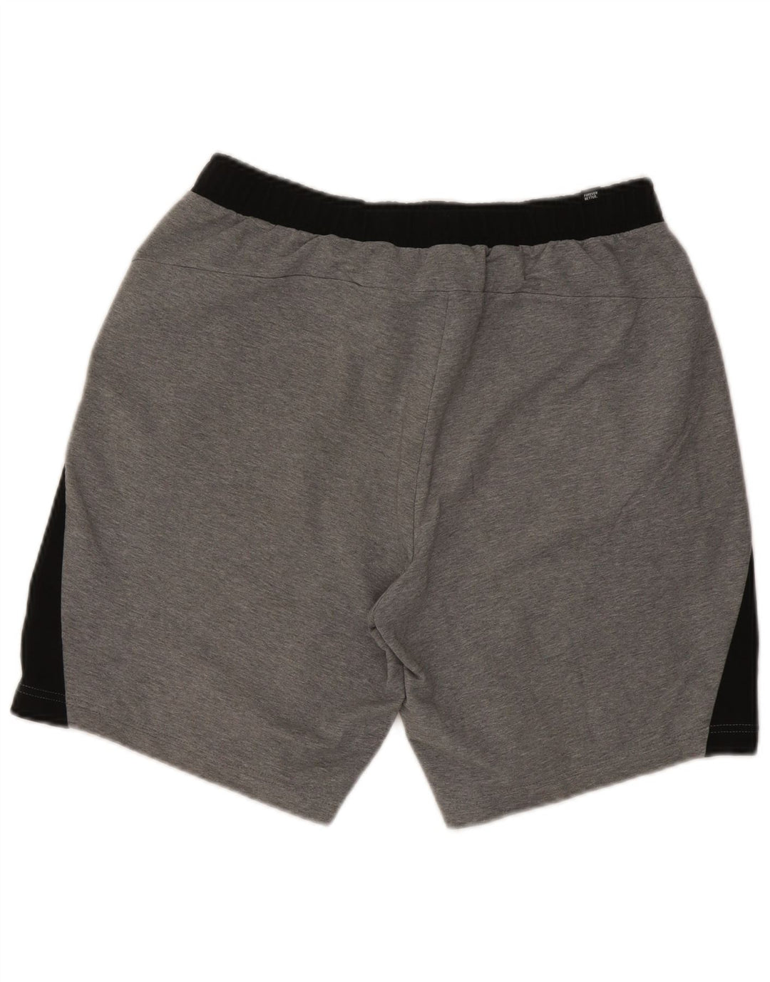 Puma Short de Sport Homme Large Gris Colorblock Cotton