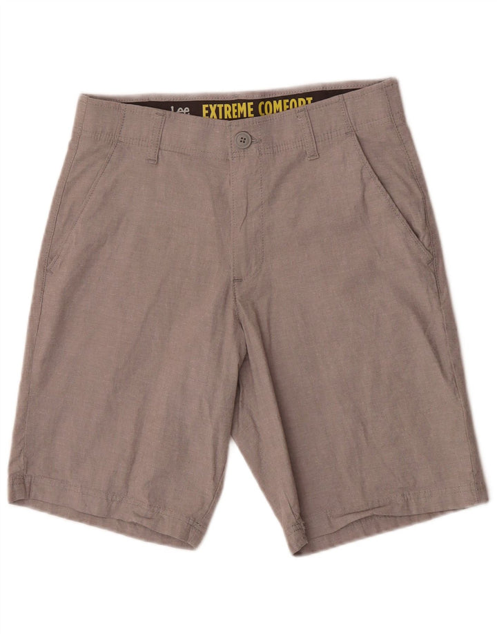 Lee Short Chino Homme W30 Coton Gris Moyen