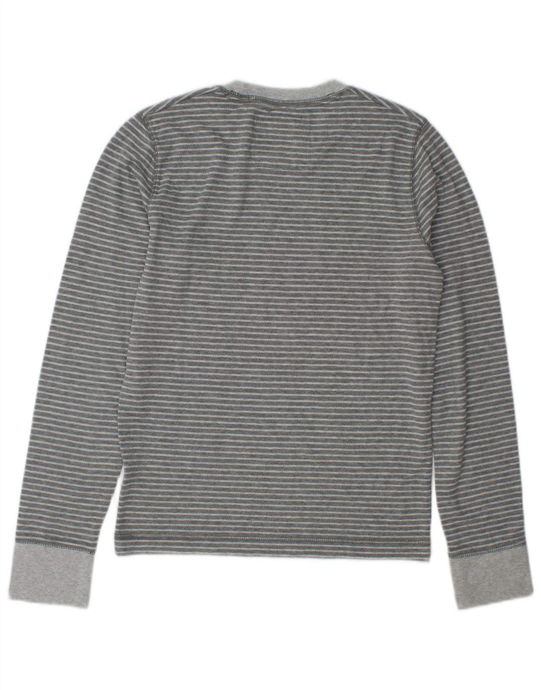 Hollister Haut à manches longues pour homme Petit gris rayé