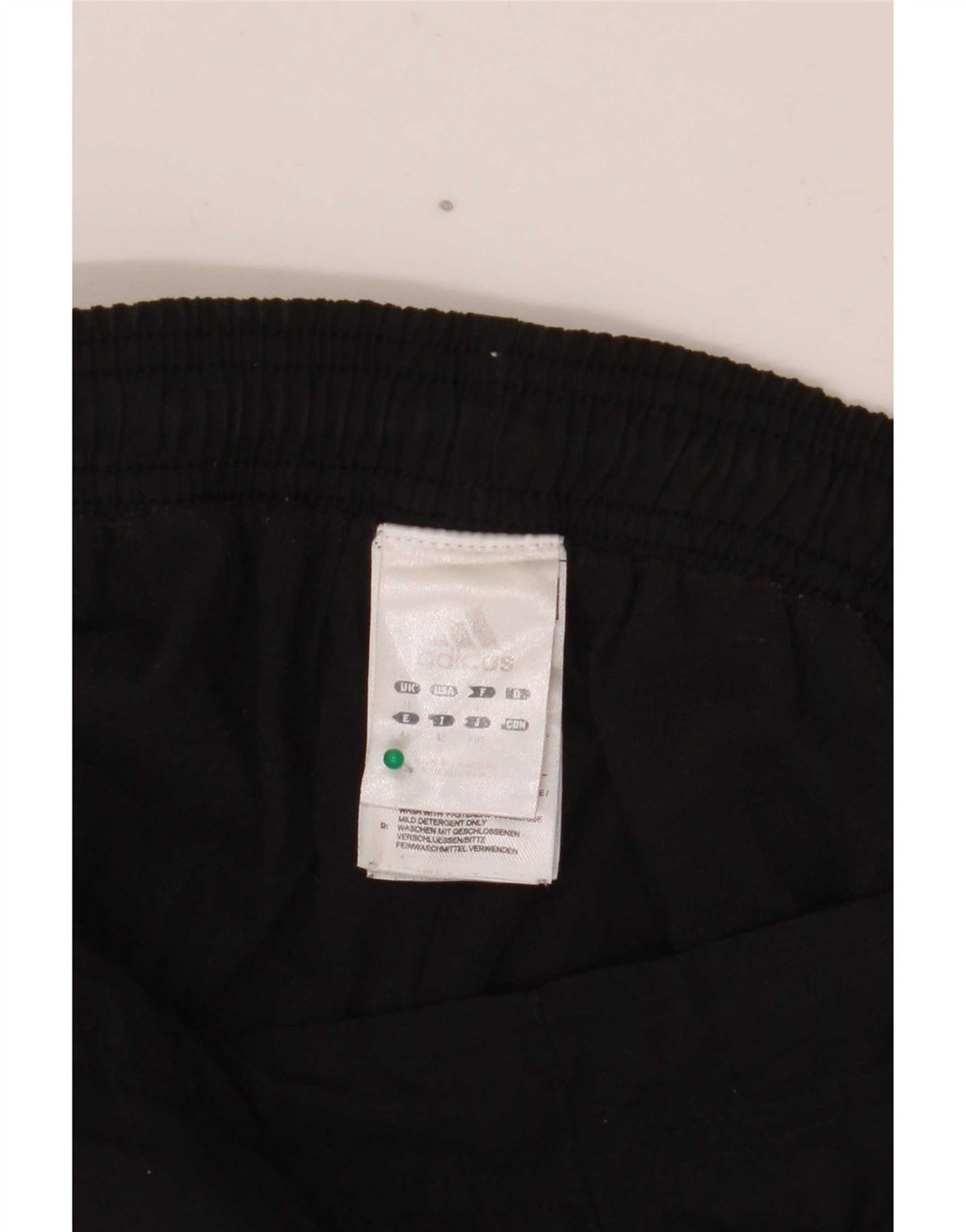 Adidas Pantalon de survêtement pour femme UK 16 Large Noir Polyester