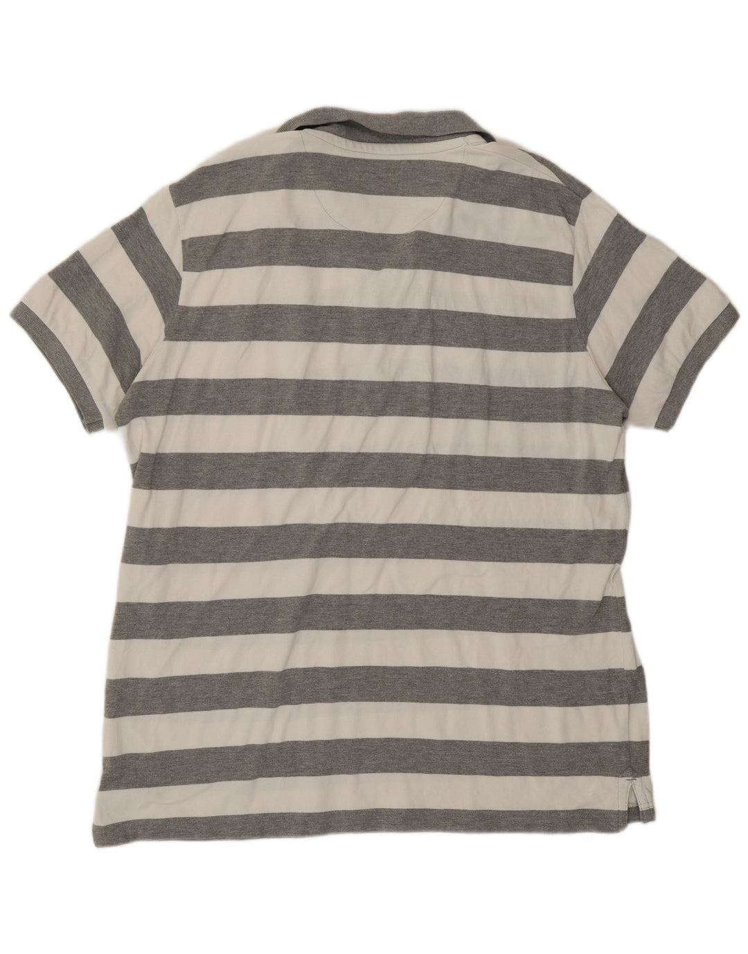 Woolrich Polo Homme 2XL Gris Rayé Coton