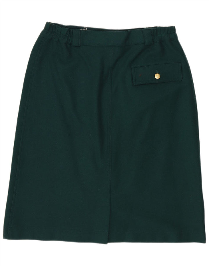 jupe cargo femme vintage IT 44 Medium W30 Laine verte