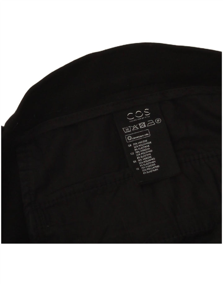 Cos Pantalon Chino Slim Homme W34 L29 Noir Viscose