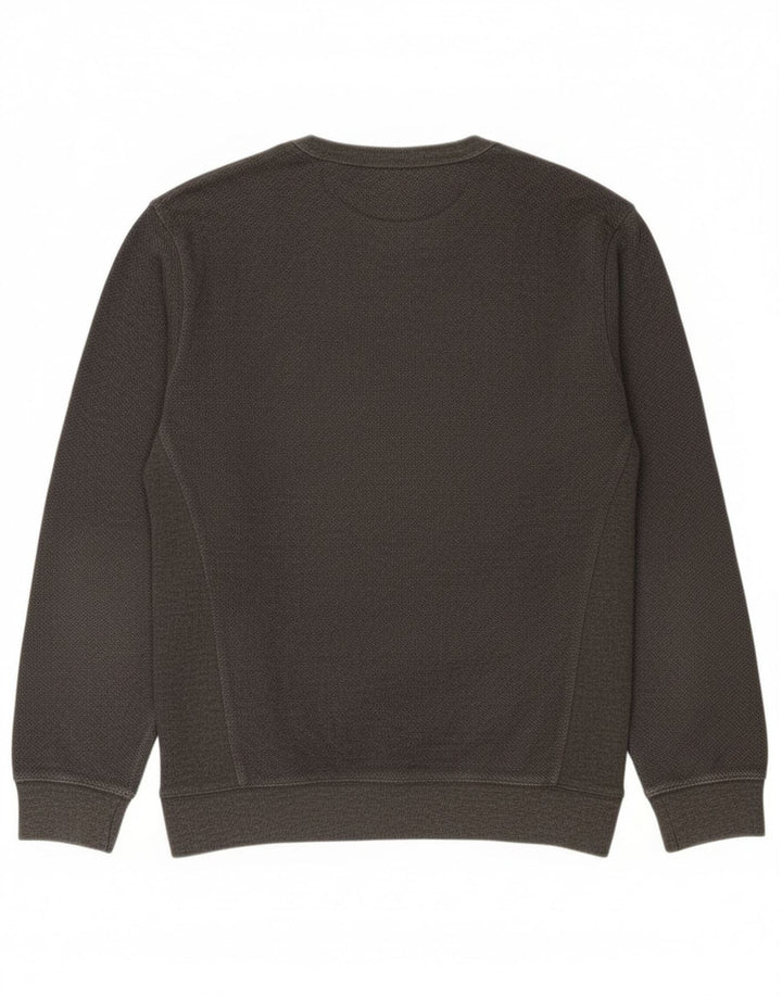 Zara Homme Sweatshirt Jumper Moyen Gris Coton