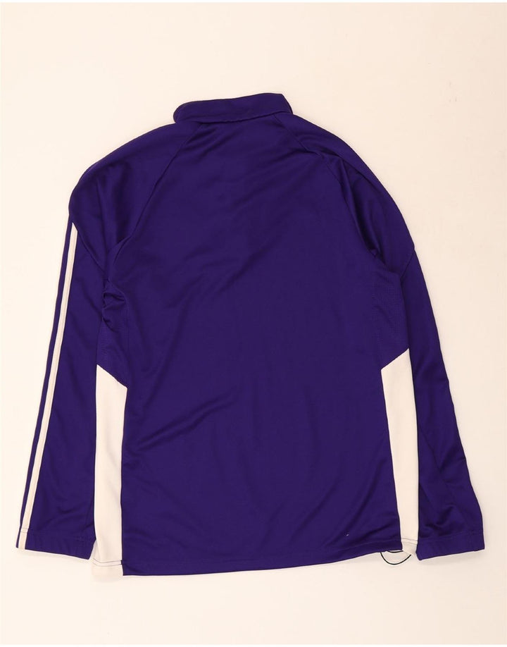 Adidas Hommes Louisville Pull Survêtement Haut Large Violet Colorblock