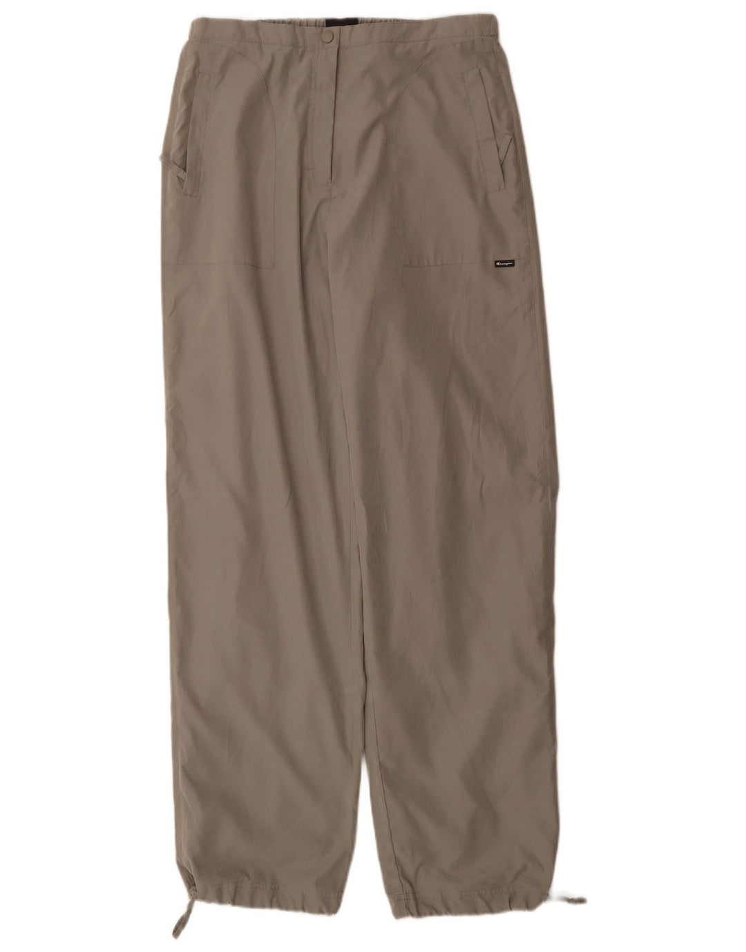 Champion Pantalon Coupe-Vent Femme UK 18 XL Gris Polyester