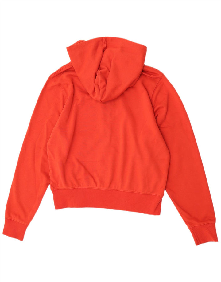 Zara Pull à capuche zippé pour homme Petit coton rouge