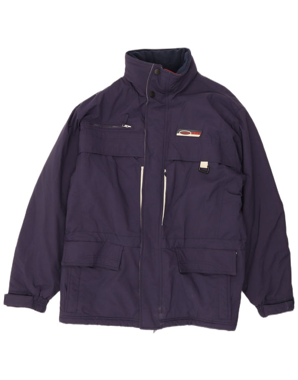 Reusch Veste Coupe-Vent Homme UK 40 Large Bleu Marine Polyamide
