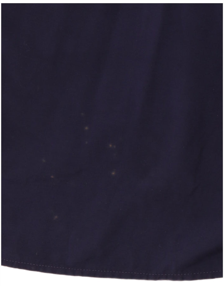 WRANGLER Chemise à manches courtes pour homme Large Bleu marine