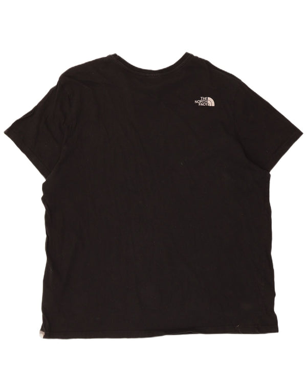 The North Face T-Shirt Homme Top 2XL Coton Noir