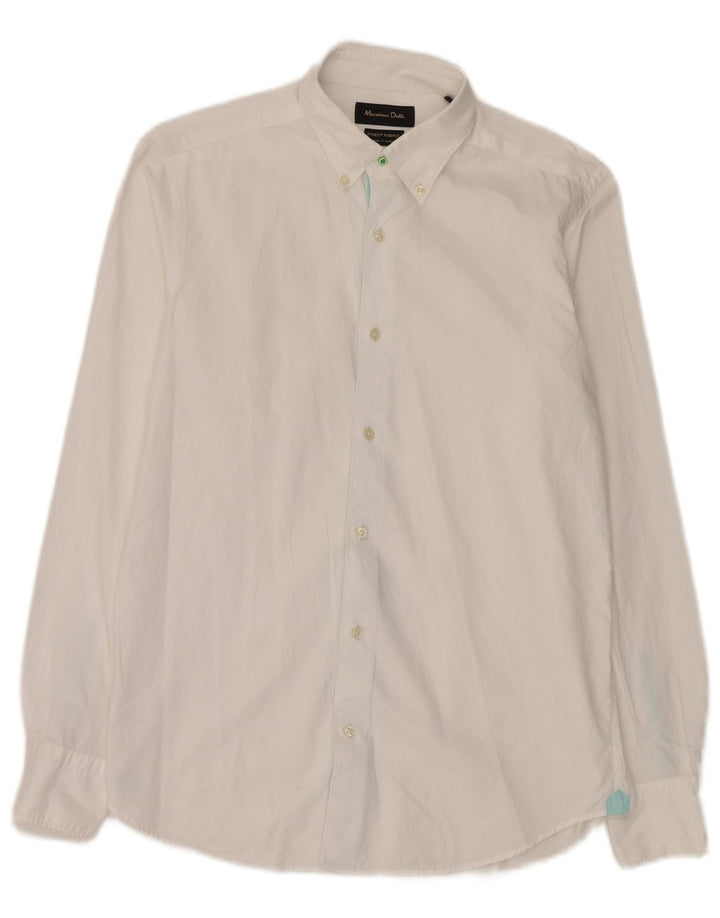 Massimo Dutti Chemise Homme Petit Blanc
