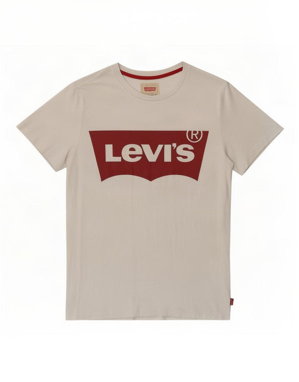 Levi's T-Shirt Graphique Garçon 13-14 ans Blanc Cassé
