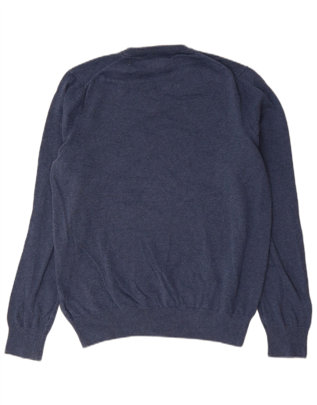 Marks & Spencer Pull col V Homme Bleu Marine Moyen Coton