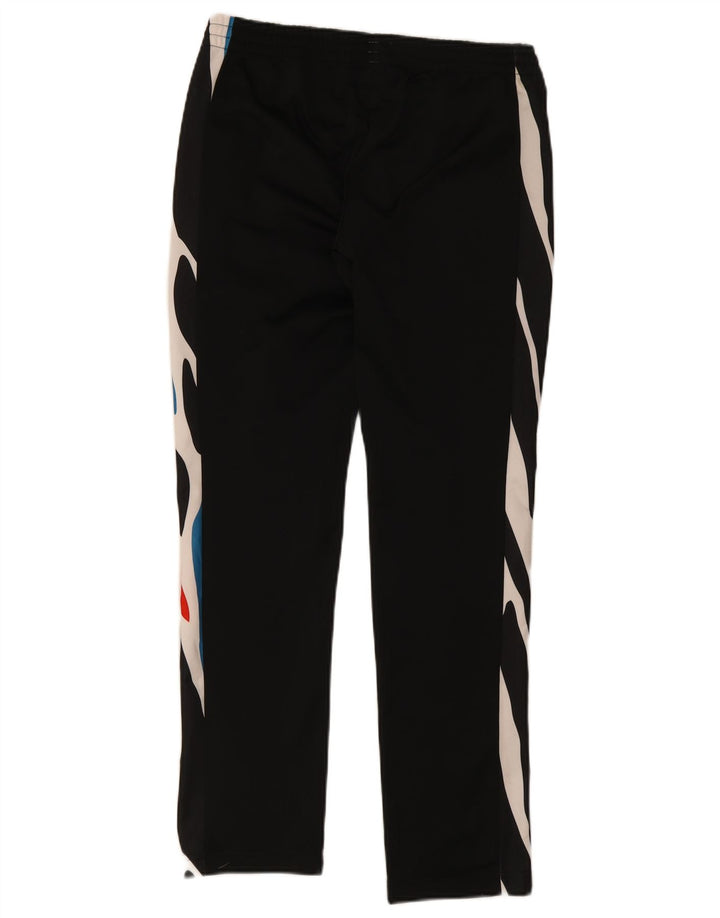 Adidas Pantalon de survêtement pour femme UK 12 Medium Noir Colourblock Polyester