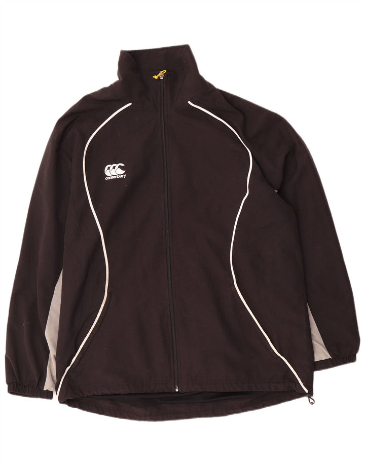 Canterbury Veste de Survêtement Homme Noir Moyen Colourblock