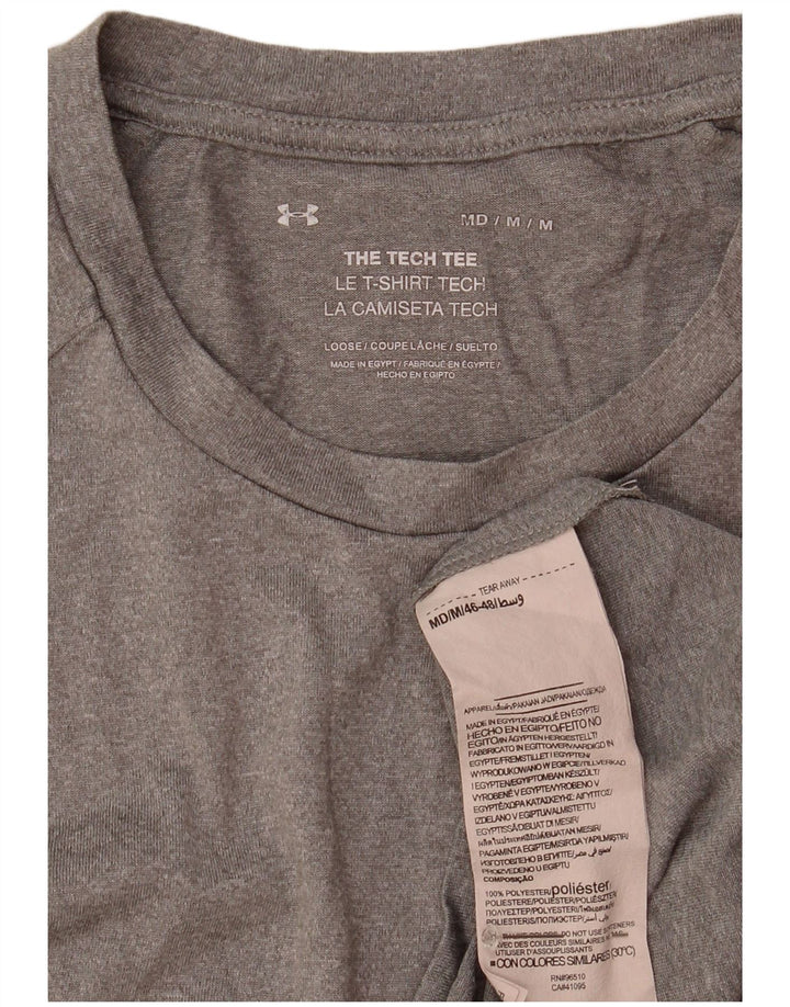 UNDER ARMOUR T-Shirt Homme Gris Moyen Polyester