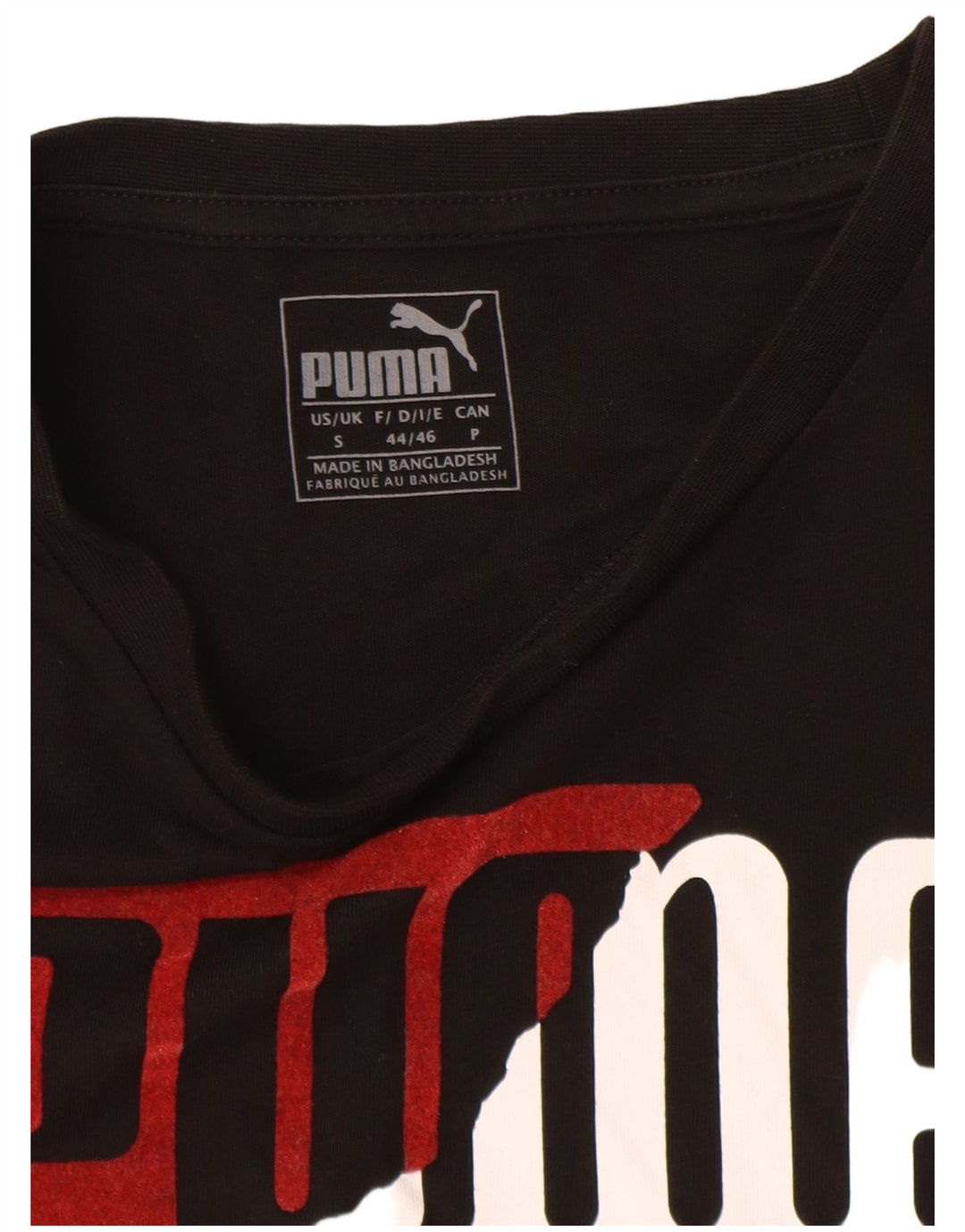 Puma T-Shirt Graphique Homme Petit Noir