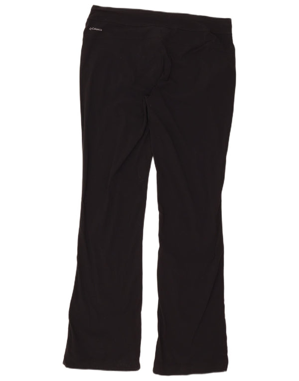 Columbia Pantalon Chino Bootcut Femme UK 8 Small W32 L32 Nylon Noir