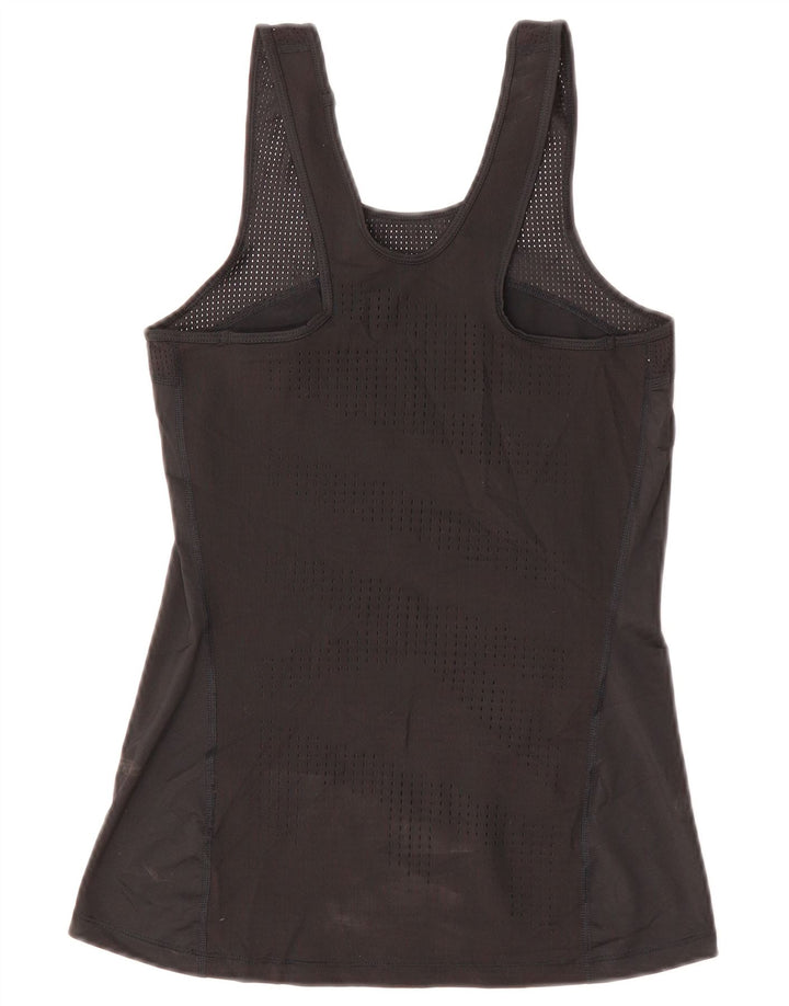 NIKE Débardeur pour femme UK 8 Small Noir Polyester