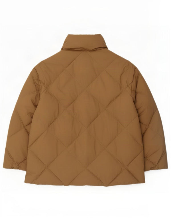 Marks & Spencer Veste matelassée surdimensionnée pour femme UK 16 Large Marron Polyester