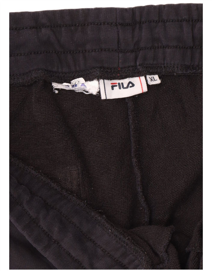 FILA Pantalon de survêtement pour homme XL Noir