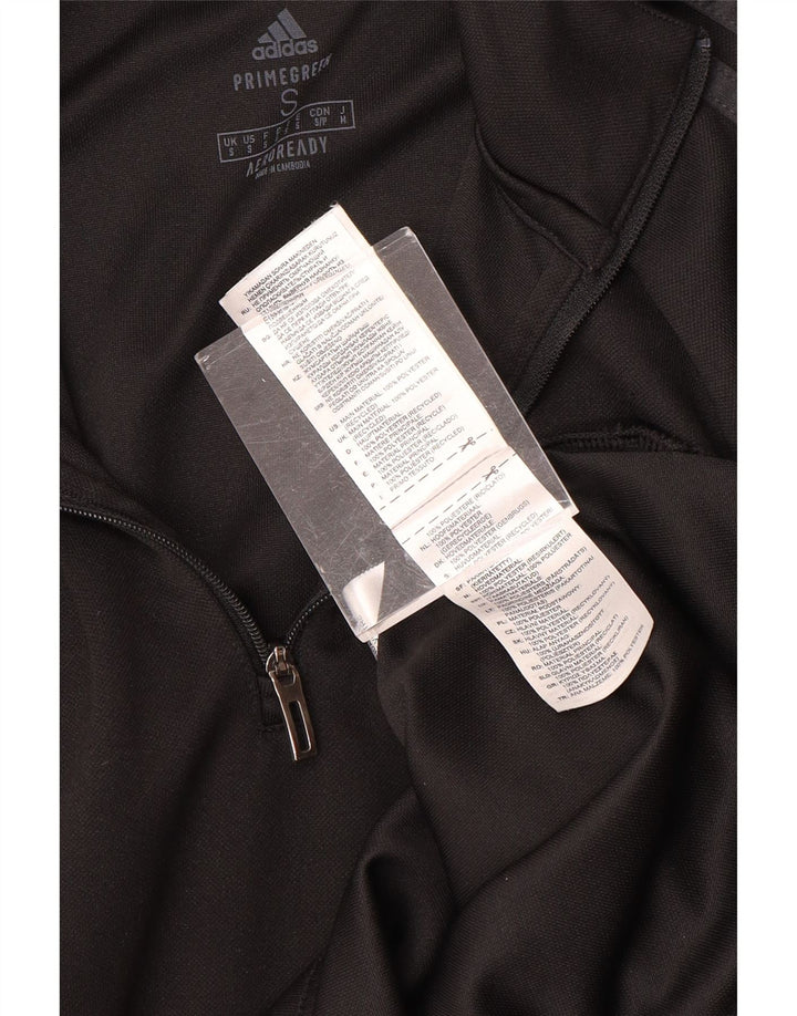 ADIDAS Haut de survêtement Aeroready pour homme avec col zippé Noir Taille S