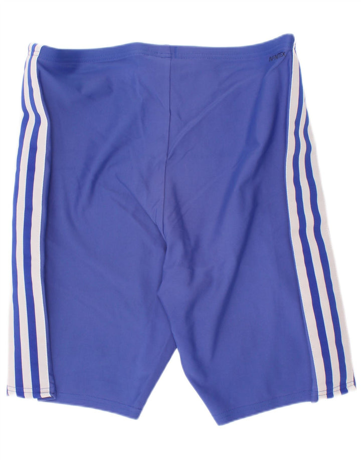 Short de sport Adidas Fille 15-16 ans Bleu Polyester