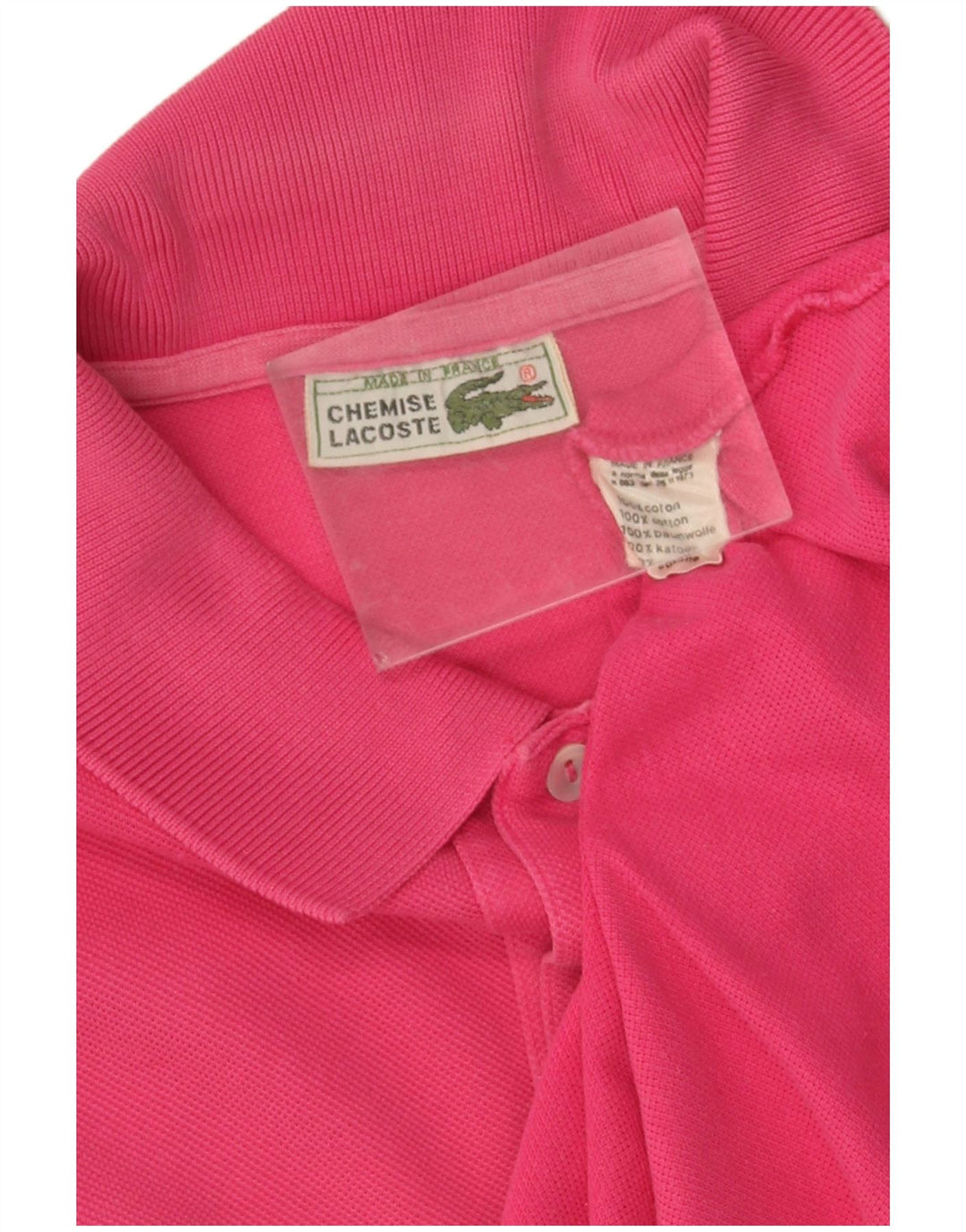 Lacoste Polo Homme Grand Rose Coton