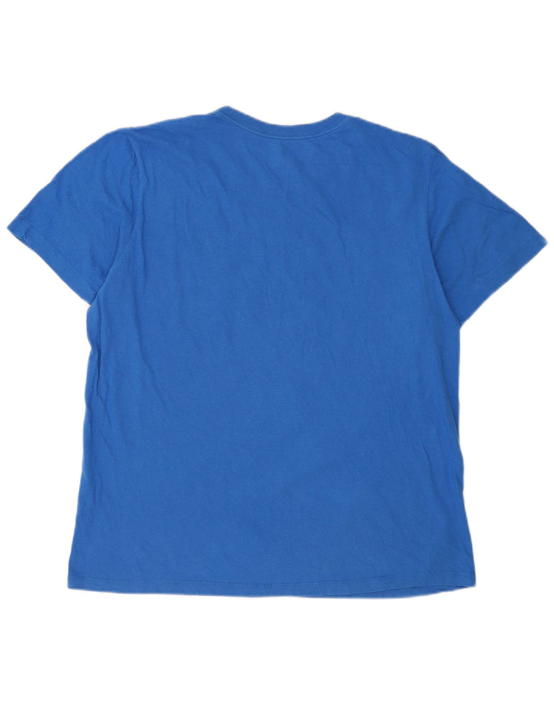 Nike T-shirt graphique pour homme en coton bleu Taille L