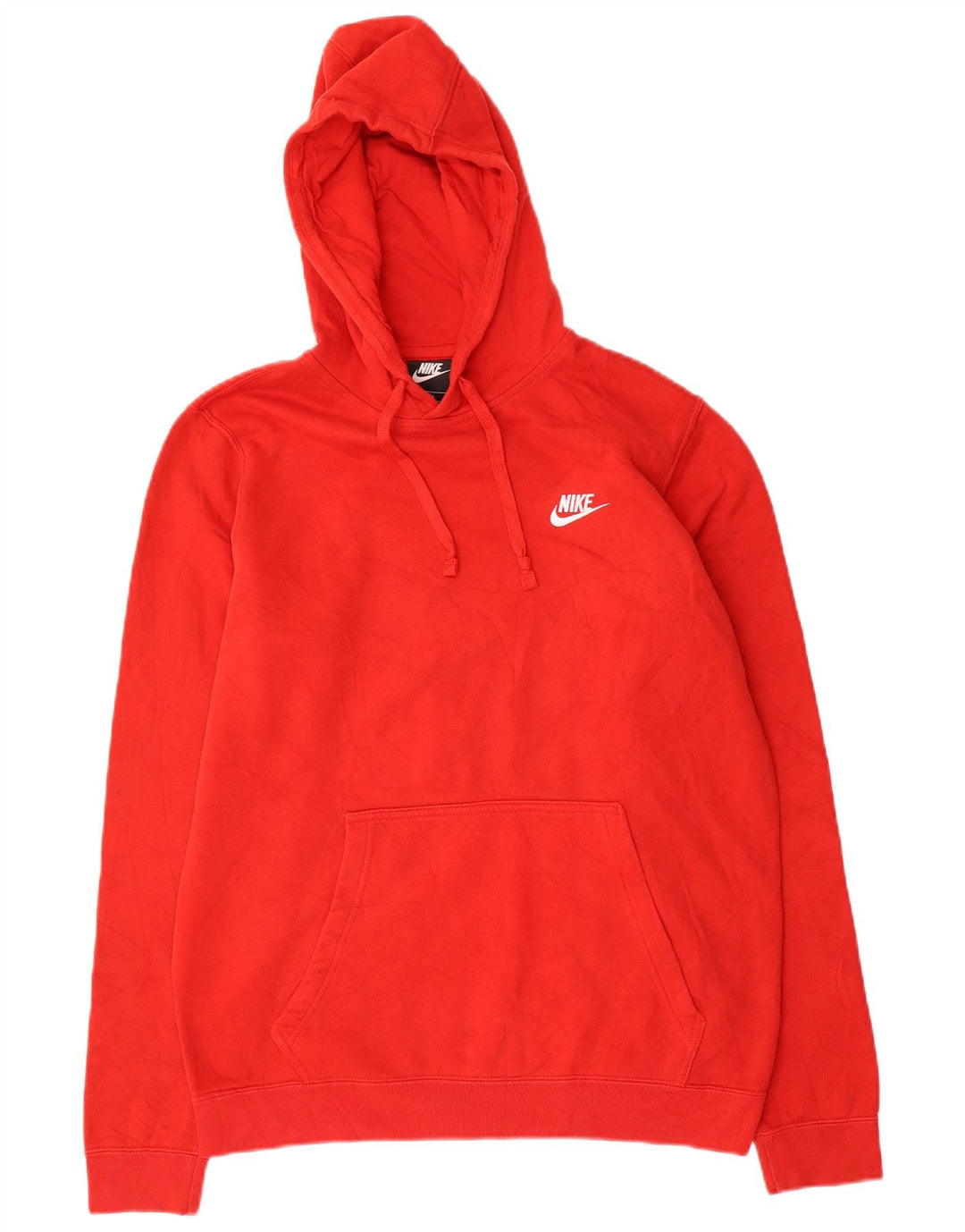 Nike Pull à capuche pour homme Rouge moyen Polyester