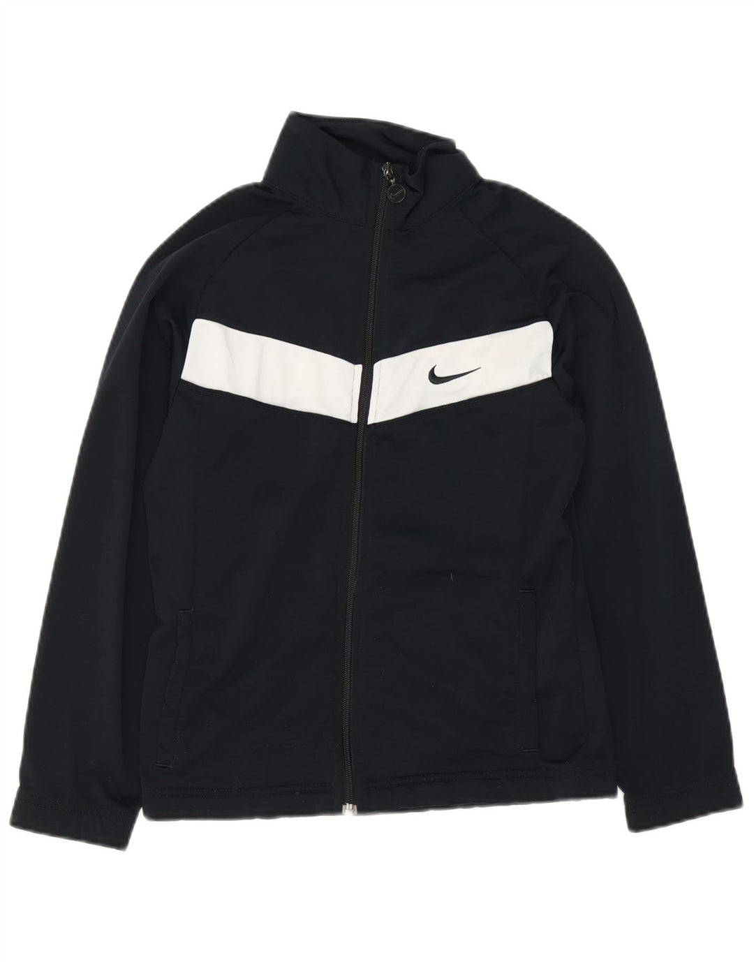 Nike Veste de survêtement pour garçon 12-13 ans Large Noir Colourblock
