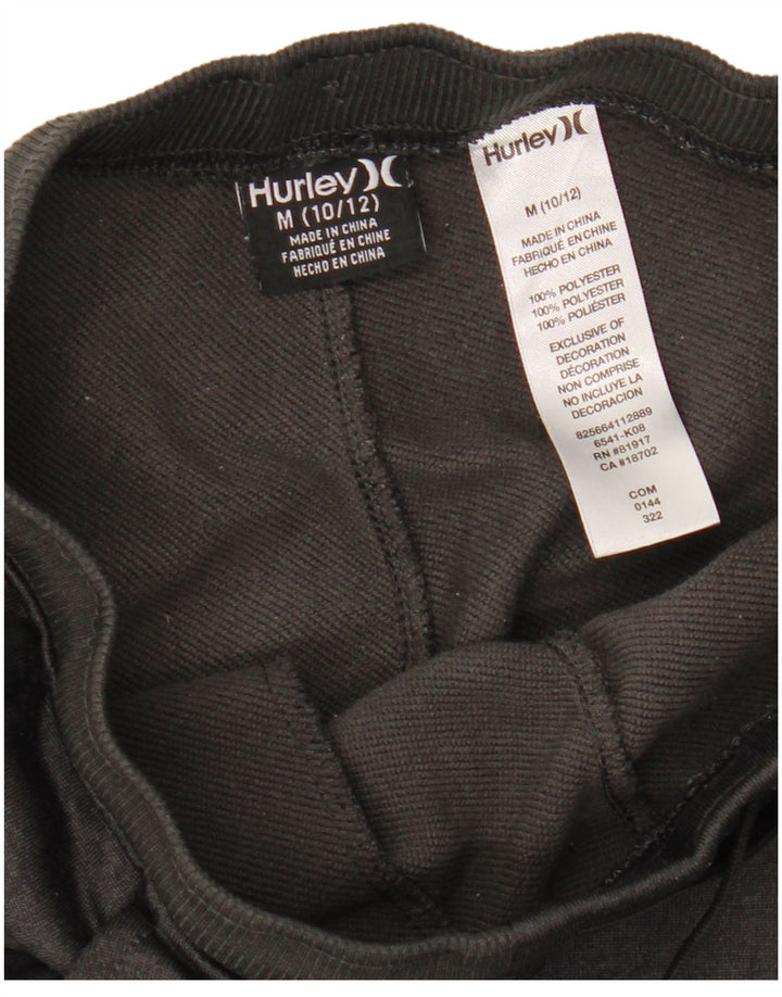 Hurley Pantalon de survêtement garçon 10-11 ans Gris moyen Polyester