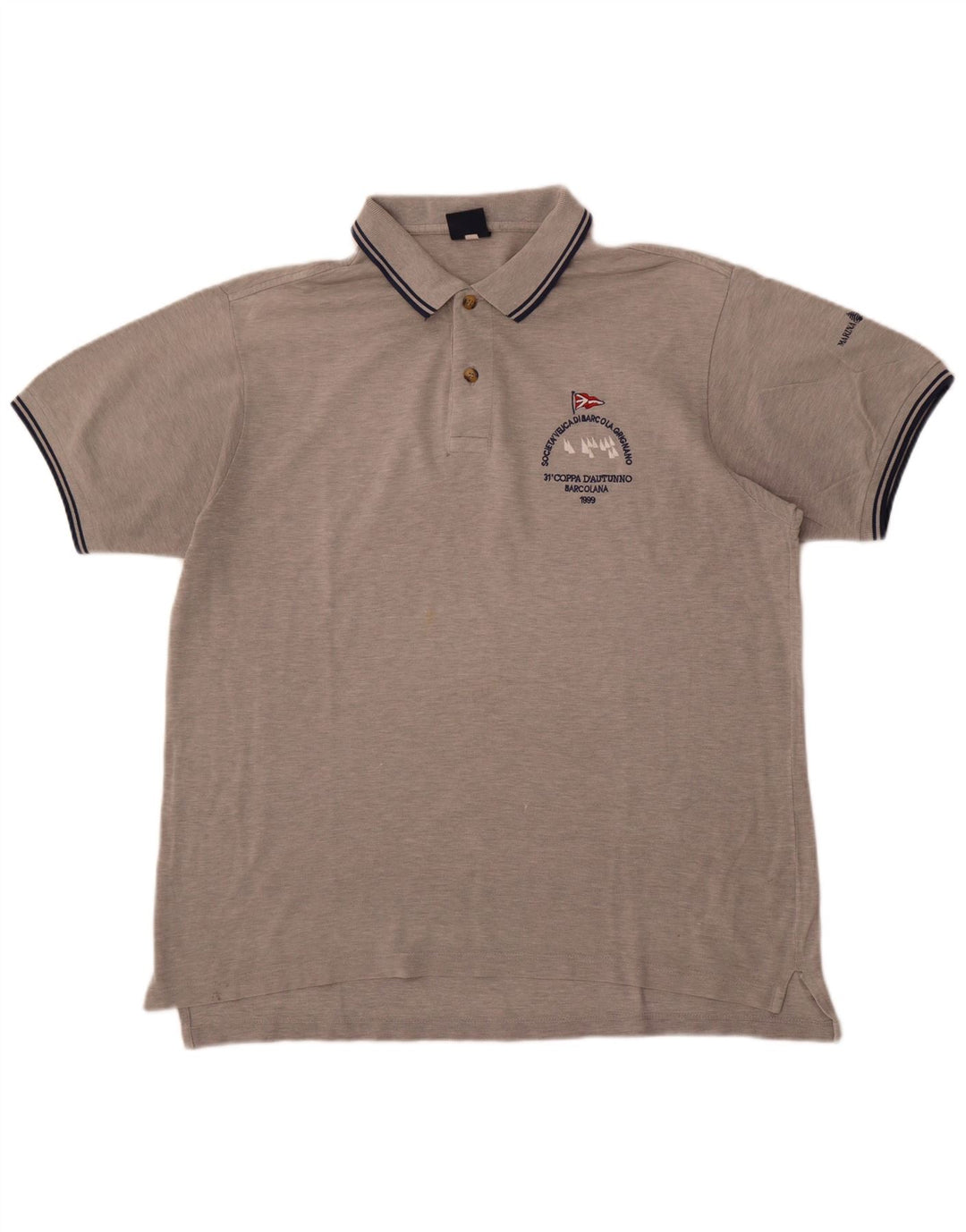Marina Yachting Polo Homme Grand Gris