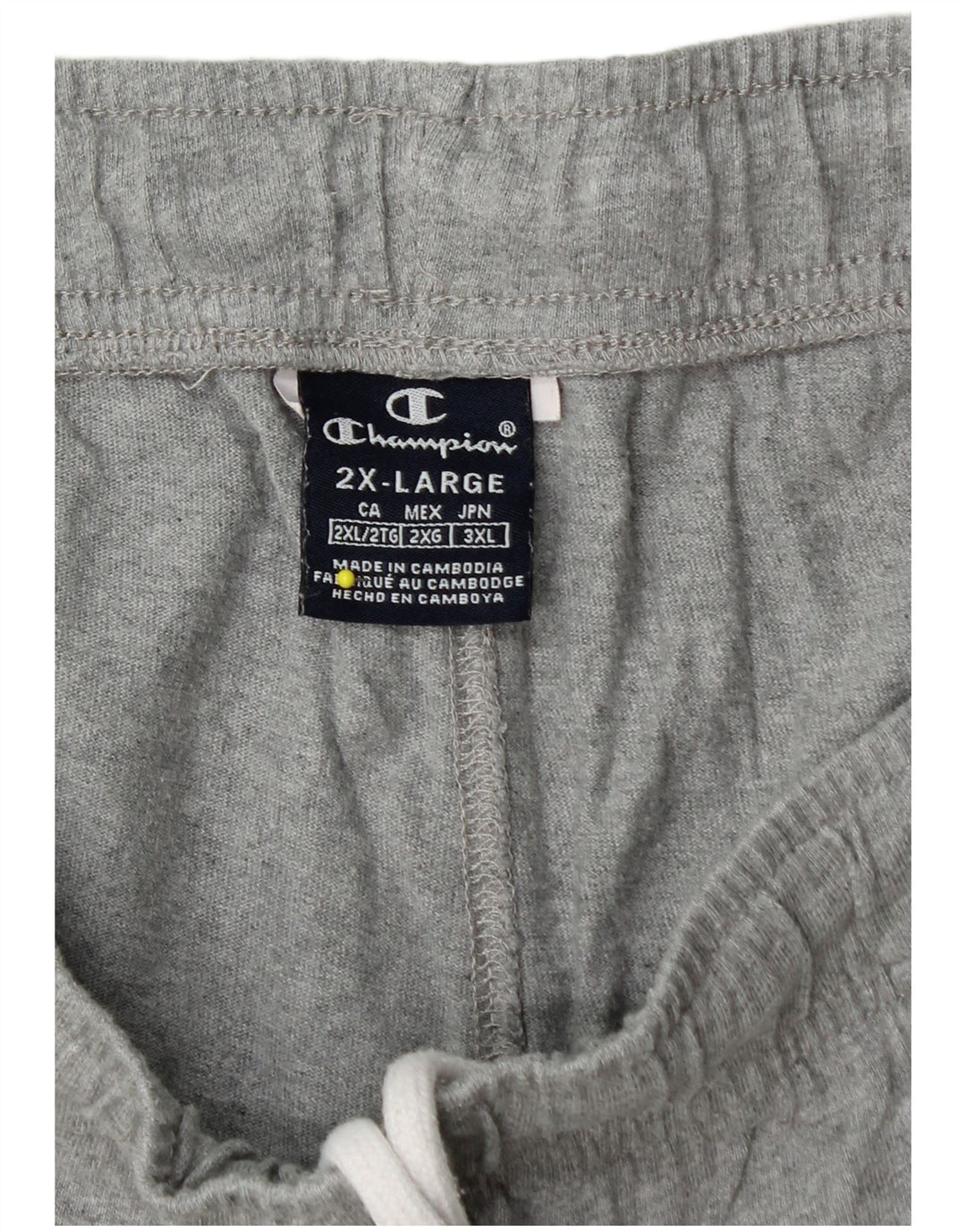 CHAMPION Pantalon de Survêtement Homme 2XL Gris