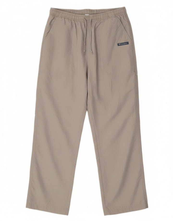 Champion Pantalon De Survêtement Homme Large Gris Polyester