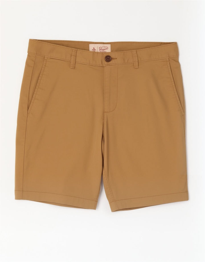 Penguin Short Chino Homme W30 Coton Beige Moyen