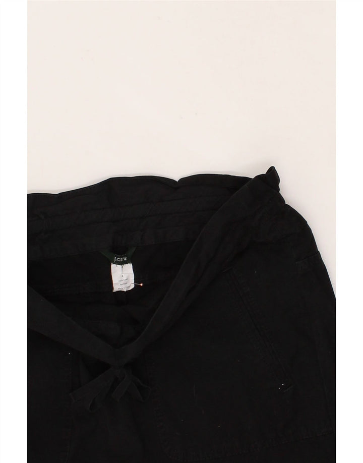 J. CREW Womens Mini Skirt US 4 Small W30  Black Cotton Vintage J. Crew and Second-Hand J. Crew from Messina Hembry 