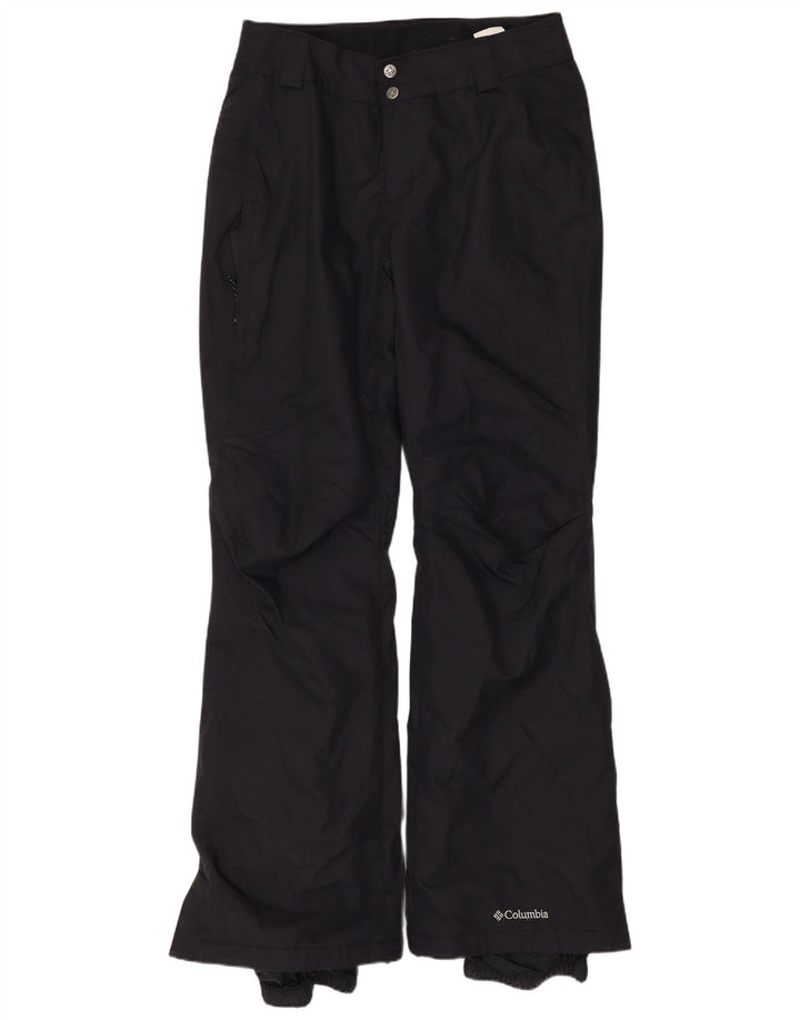 Columbia Pantalon de ski pour femme UK 10 Small Noir Nylon