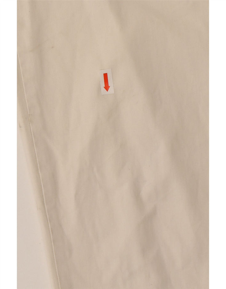Massimo Dutti Pantalon Chino Femme EU 40 Medium W30 L29 Blanc Cassé