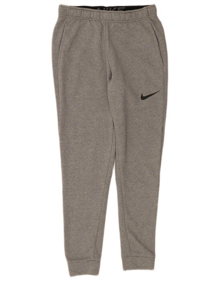 Nike Pantalon de survêtement Dri Fit pour homme Petit gris moucheté