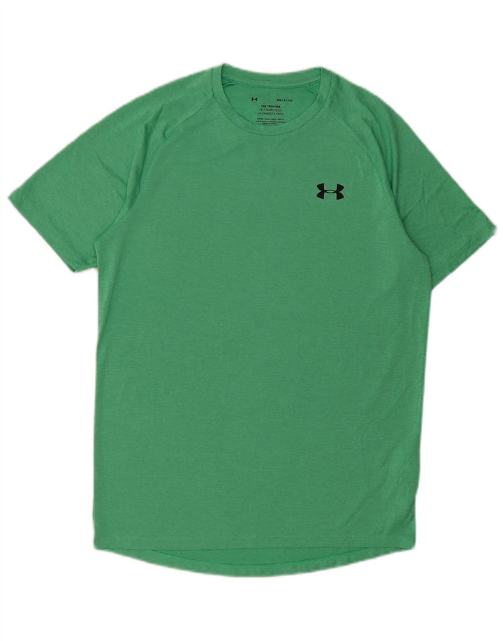 Under Armour T-Shirt Loose Fit Homme Petit Vert Polyester
