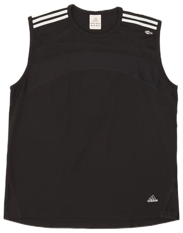 Adidas Hommes Climacool Débardeur XL Noir Polyester