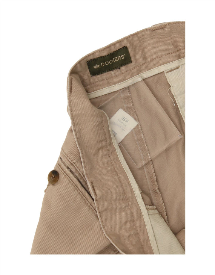 DOCKERS Mens Chino Shorts  W36 Large  Beige Cotton Vintage Dockers and Second-Hand Dockers from Messina Hembry 